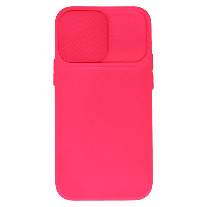 Onasi Lens Cover silikonski ovitek zaščita za iPhone 15 Pro - pink 6