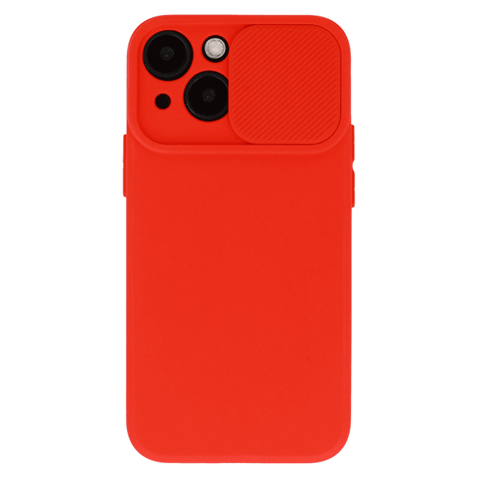 Onasi Lens Cover silikonski ovitek zaščita za Realme C31 - rdeč 2