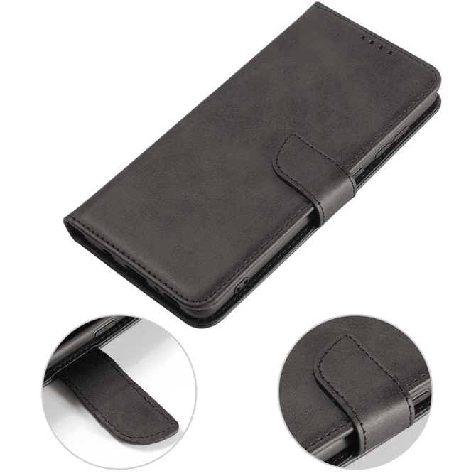 Onasi Wallet denarnica usnjena preklopna torbica Xiaomi Redmi Note 13 Pro - črna 3