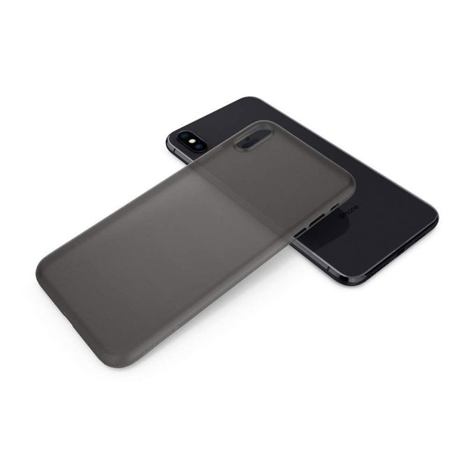 Ovitek Spigen Air Skin za iPhone XS Max - black 2