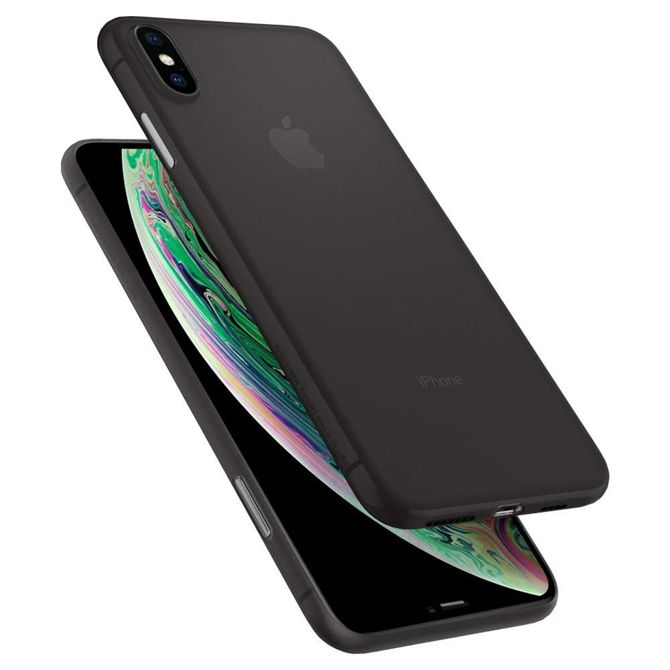 Ovitek Spigen Air Skin za iPhone XS Max - black 3