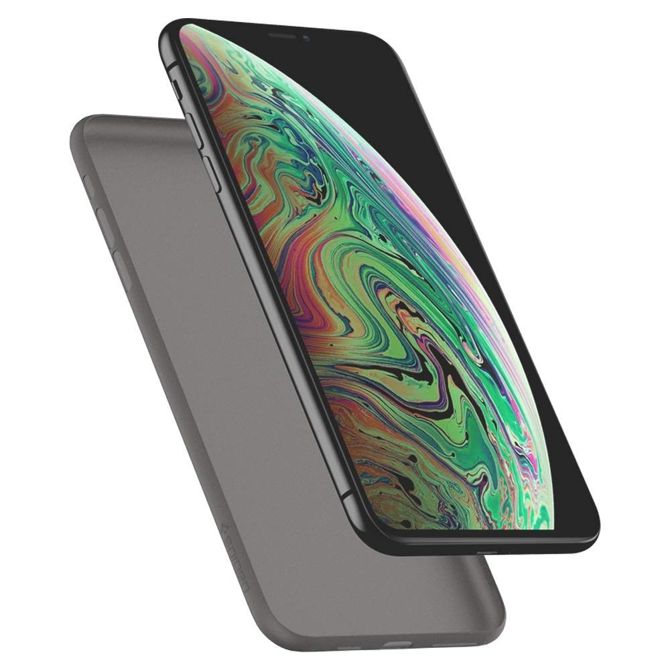 Ovitek Spigen Air Skin za iPhone XS Max - black 4