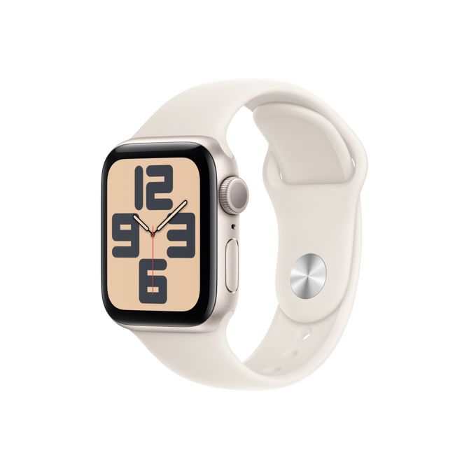 Pametna ura Apple Watch SE2 v3 GPS 40mm Starlight Alu Case z Starlight Sport Band - S/M 2