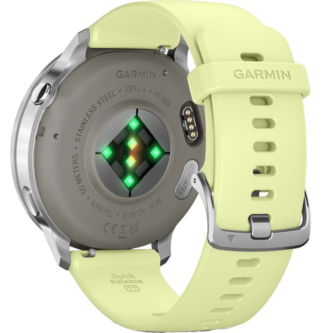 Pametna ura Garmin Venu 4 45 mm AMOLED zaslon, GPS, večšportni način, 8 GB, rumena 2