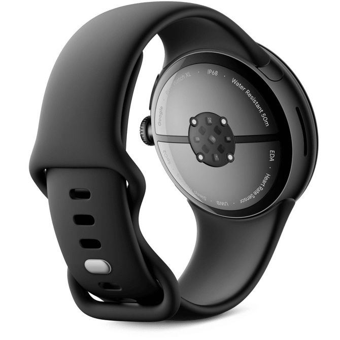 Pametna ura Google Pixel Watch 3 45 mm črna WiFi AMOLED GPS športna zapestnica Obsidian 4