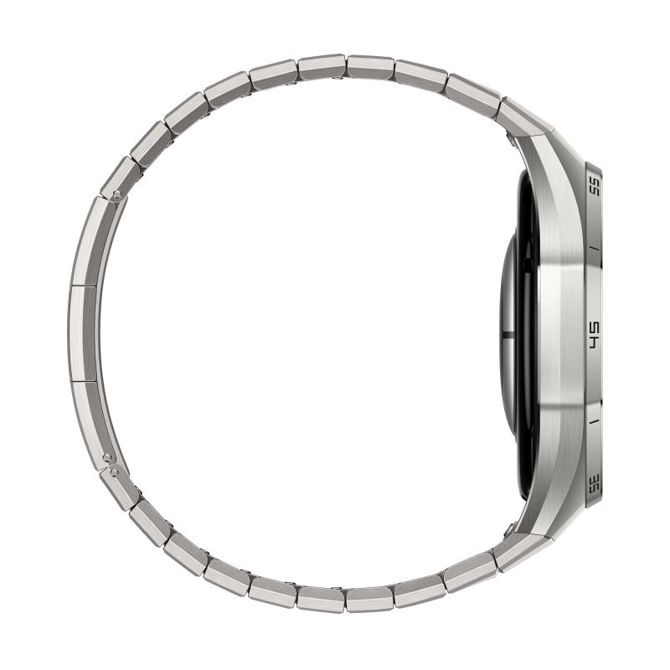 Pametna ura Huawei Watch GT 6 Pro Titanium (46mm, AMOLED, 21 dni baterije, vodoodpornost 5 ATM, EKG, priložene slušalke FreeBuds SE3) 2
