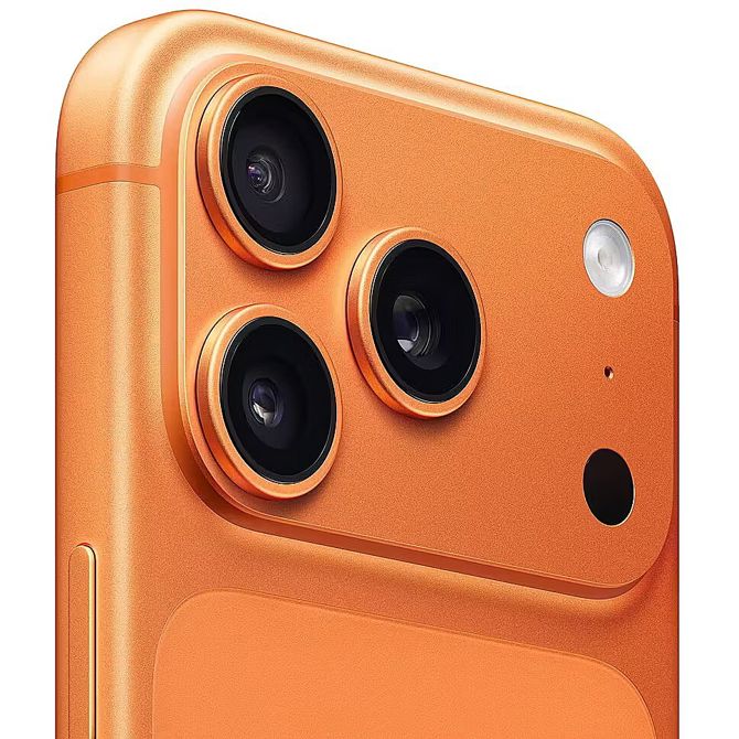 Pametni telefon Apple iPhone 17 Pro 512GB kozmično oranžna, OLED Super Retina XDR zaslon, Apple A19 Pro, 48 MP trojna kamera, iOS 26 3