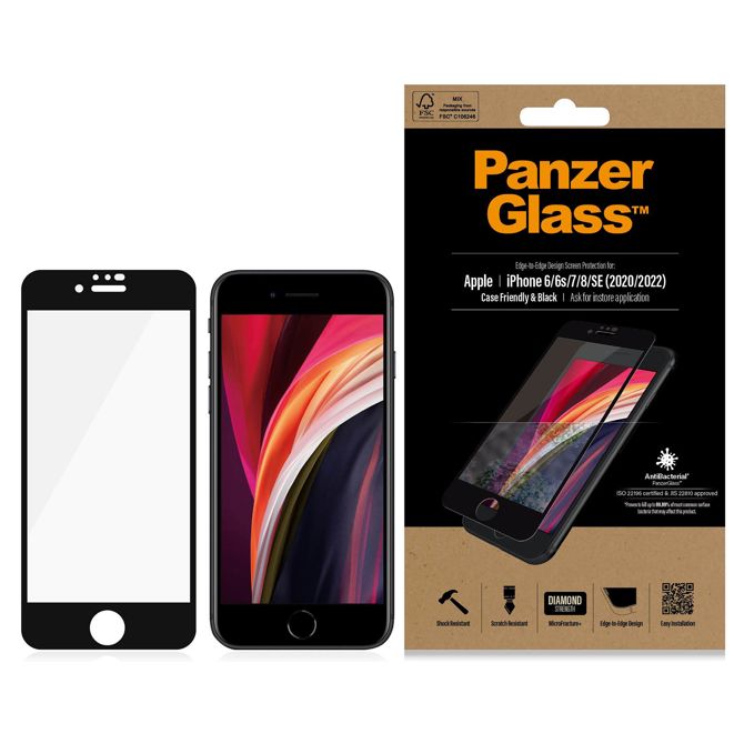 Zaščitno steklo PanzerGlass za iPhone 6/7/8/SE (2020/2022) 3