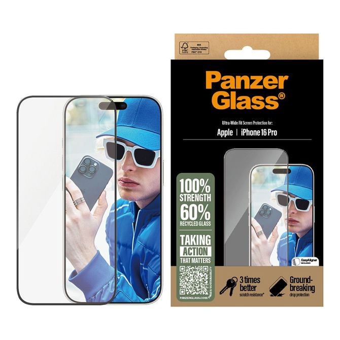 Zaščitno steklo PanzerGlass za iPhone 16 Pro 9821284633 2