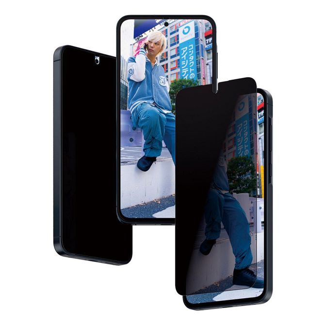 Zaščitno steklo PanzerGlass ZAŠČITNA FOLIJA za Galaxy A55 5G, siva, zaščita zasebnosti, odporno na praske, 6,6 2