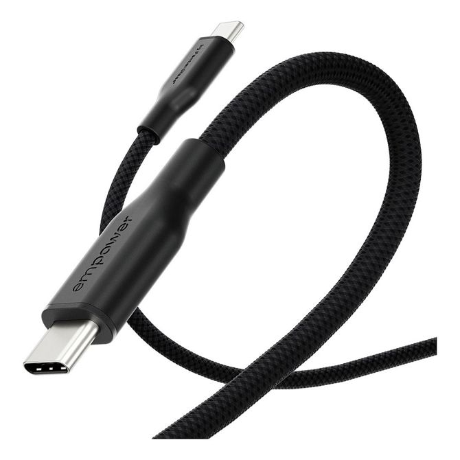 Podatkovni kabel PanzerGlass Racing 60W, USB-C na USB-C, hitro polnjenje, 2 m, 100 % reciklirana plastika, ultra vzdržljiv 6