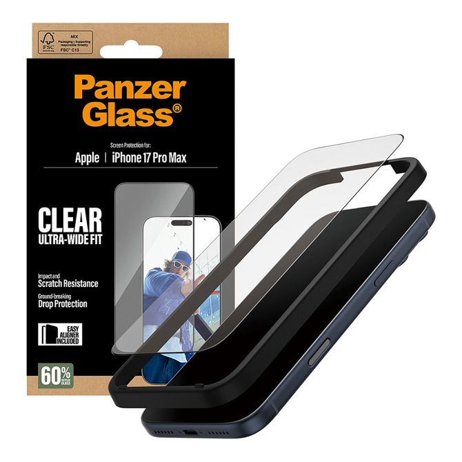 Zaščitno steklo PanzerGlass za iPhone 17 Pro Max UWF 5