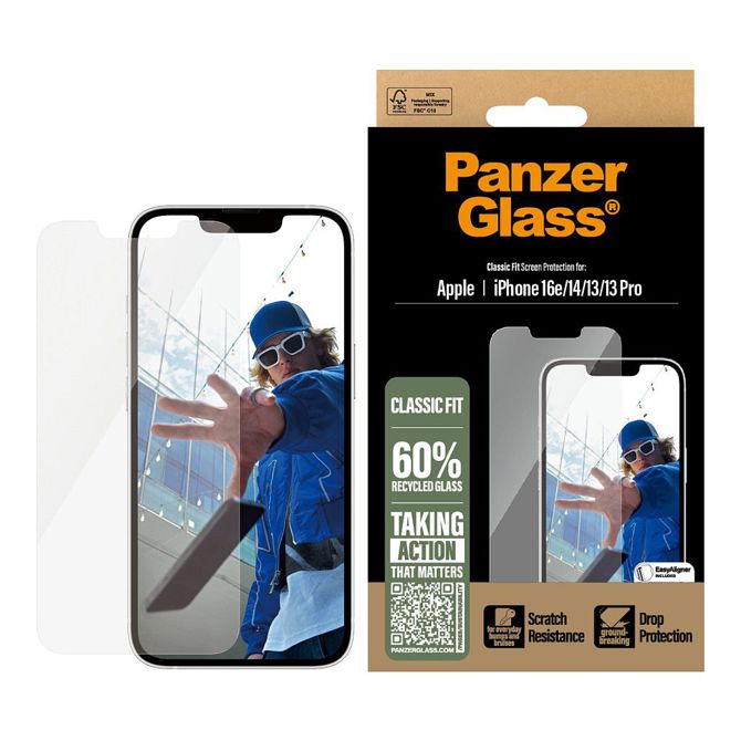 Zaščitno steklo PanzerGlass za iPhone 16e 2