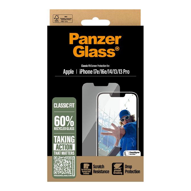 Zaščitno steklo PanzerGlass za iPhone 16e 4