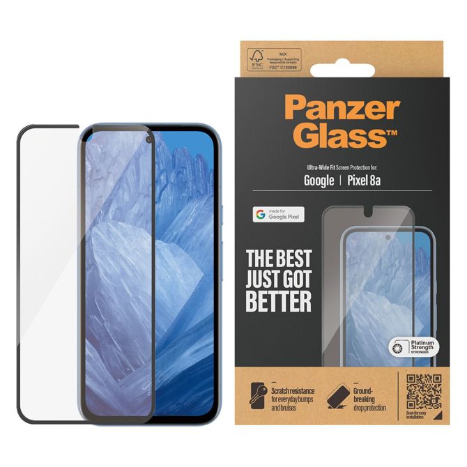 Zaščitno steklo PanzerGlass za Google Pixel 8a 2