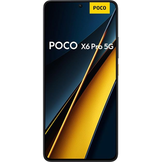 Pametni telefon Xiaomi Poco X6 Pro, 5G, 12/512 GB, rumen, vegansko usnje (MZB0FVIEU) 3