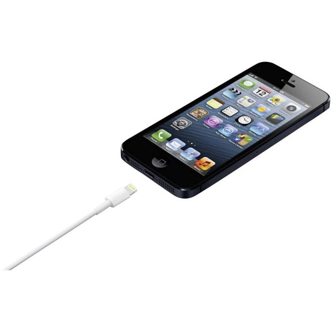 Podatkovni kabel Apple USB 2.0, USB-A > Lightning, 0,5 m, bela (ME291ZM/A) 2
