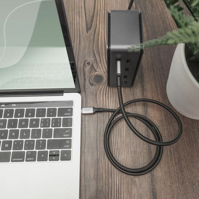 Podatkovni kabel Digitus USB4 Gen 2x2, USB-C vtič na USB-C vtič, 20 Gbit/s, 3 m, PD 60 W 5