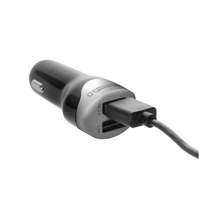 Polnilec za avto Maclean MCE157, 2 x USB, s kablom, QC 3.0 4