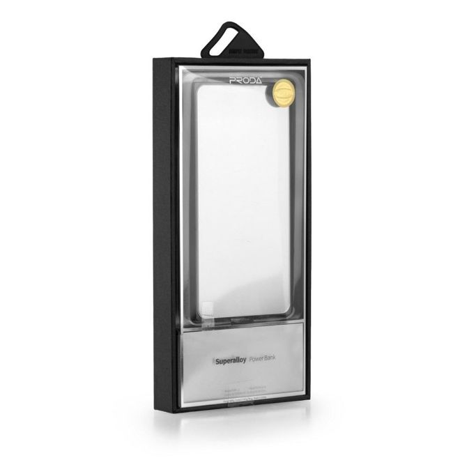 Power bank Remax Proda 10.000 mAh silver shine 2