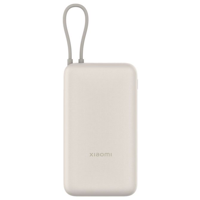 Power bank Xiaomi 33W 20000mAh vgrajen USB-C kabel trojni izhod hitro polnjenje 3