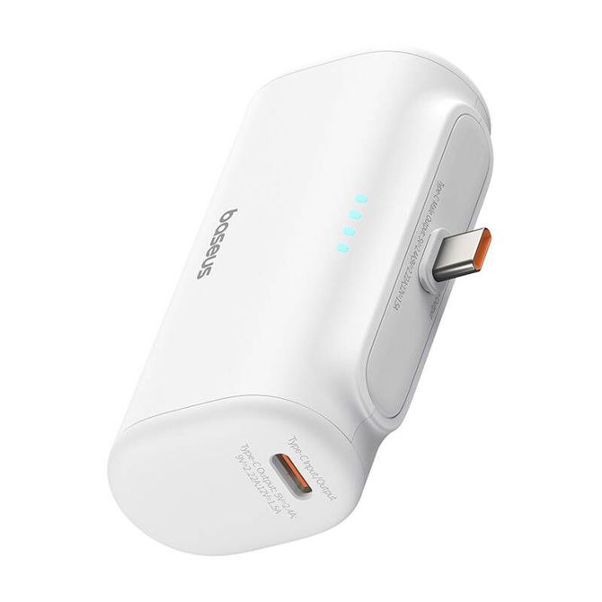 Powerbank Baseus Compact 5000mAh, 20W, USB-C (bel) 4