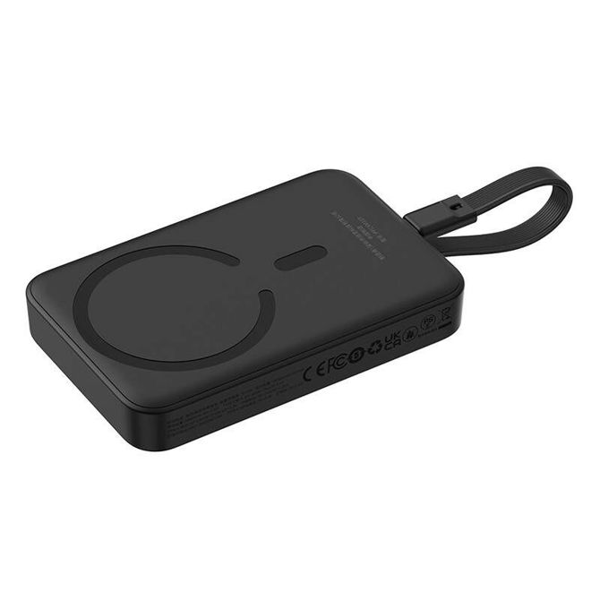 Powerbank Baseus Magnetic Mini 10000mAh, USB-C 30W MagSafe (črna) 6