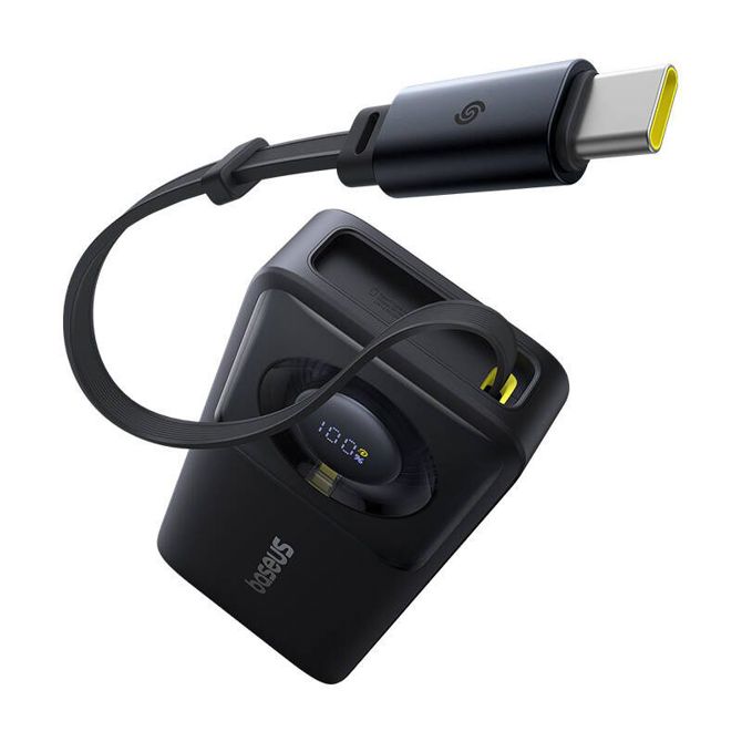 Powerbank Baseus OS Free2Pull 10000mAh 30W +kabel (črn) 4