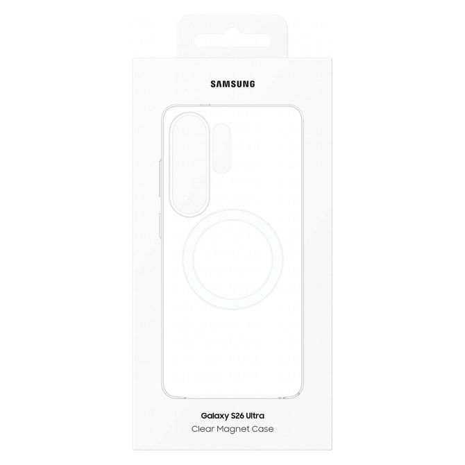 Prozoren magnetni ovitek za Samsung Galaxy S26 Ultra, prozoren 5