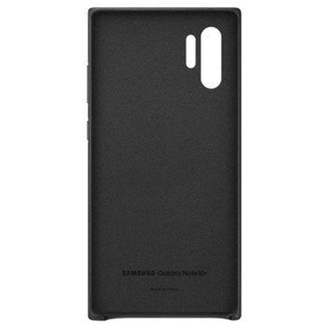 SAMSUNG original usnjen ovitek EF-VN970LBE za SAMSUNG Galaxy Note 10 N970 - zaščita zadnjega dela - črna 3