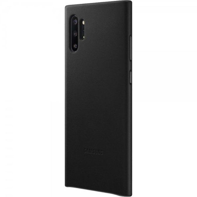 SAMSUNG original usnjen ovitek EF-VN970LBE za SAMSUNG Galaxy Note 10 N970 - zaščita zadnjega dela - črna 4