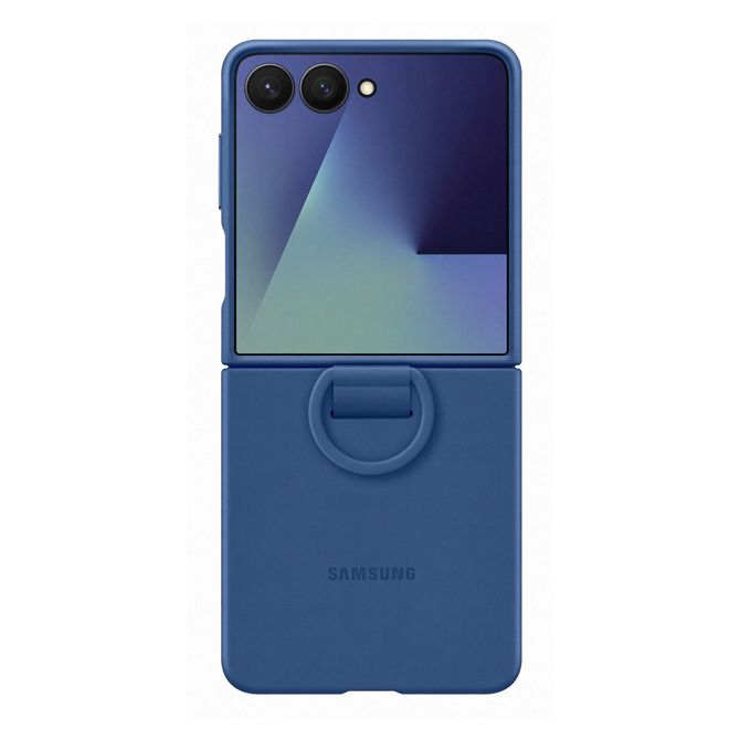 Silikonski ovitek za Samsung Galaxy Flip7, moder 3