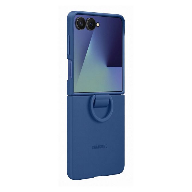 Silikonski ovitek za Samsung Galaxy Flip7, moder 5