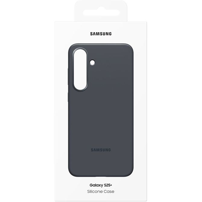 Silikonski ovitek Samsung S25+ črn 2