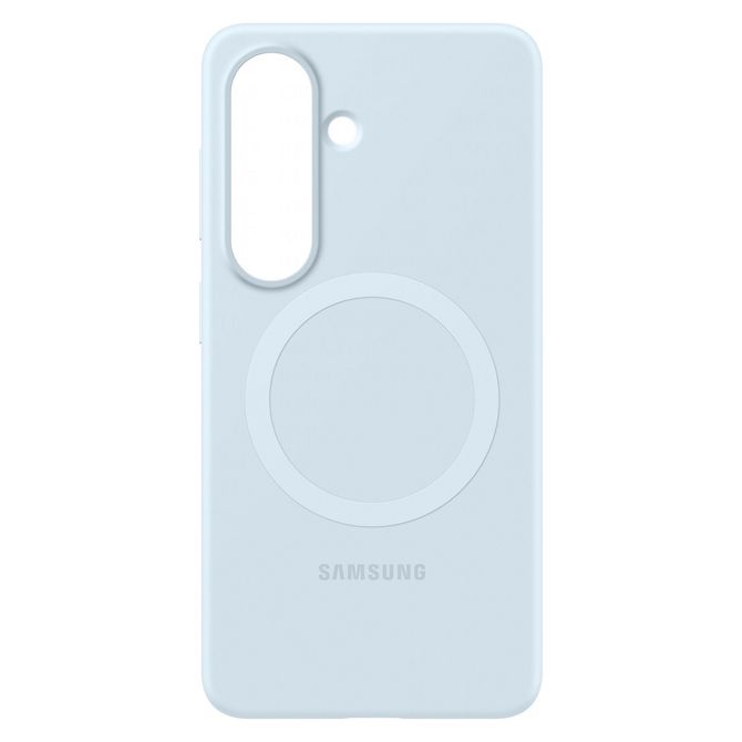 Silikonski magnetni ovitek za Samsung Galaxy S26, svetlo moder 3