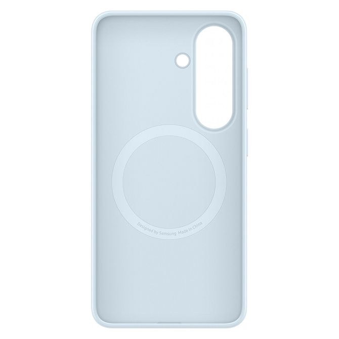 Silikonski magnetni ovitek za Samsung Galaxy S26, svetlo moder 4