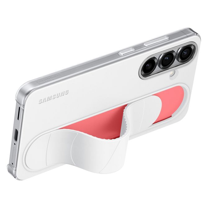 Samsung stoječa torbica S25 bela 5