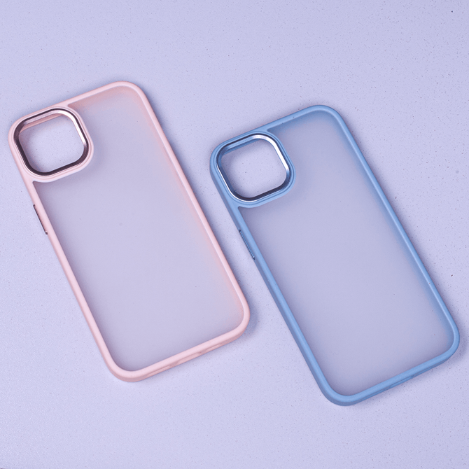 Satin silikonski ovitek za Samsung Galaxy A13 LTE A135 - prozorno moder 6
