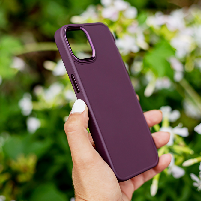 Satin silikonski ovitek za Samsung Galaxy A23 - vijola 6