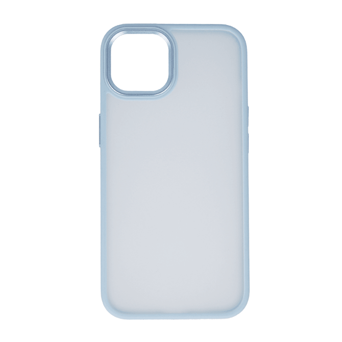 Satin silikonski ovitek za Samsung Galaxy S20 FE G780 - prozorno moder 2