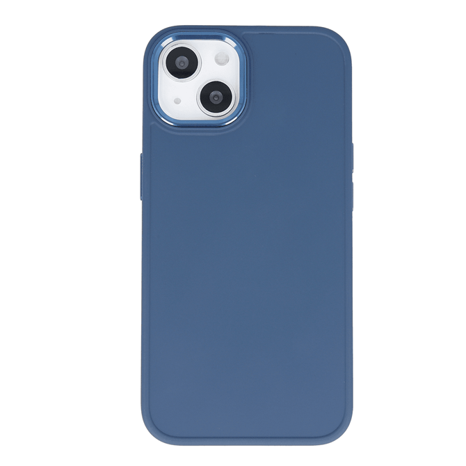 Satin silikonski ovitek za Samsung Galaxy S23 Plus 5G - moder 2