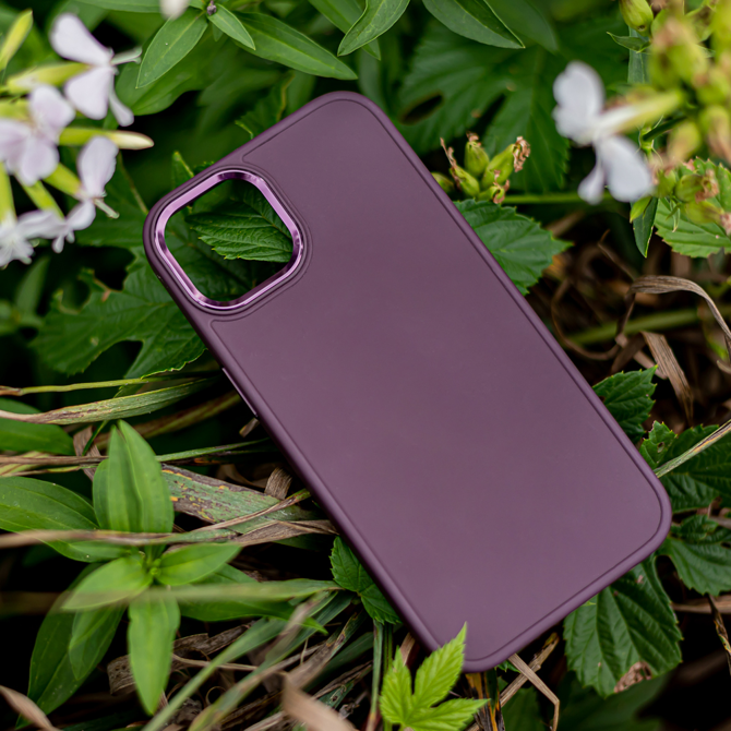 Satin silikonski ovitek za Samsung Galaxy S23 Ultra 5G - vijola 5