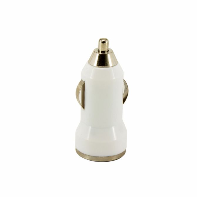 SBOX polnilec avtomobilski USB 2xTipA bel CC-221W 2