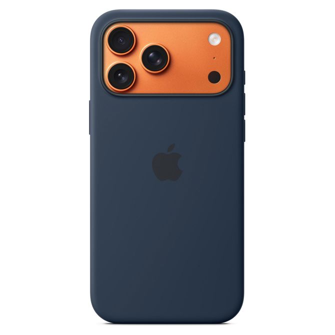Silikonski ovitek za iPhone 17 Pro Max z MagSafe (polnočni) 2