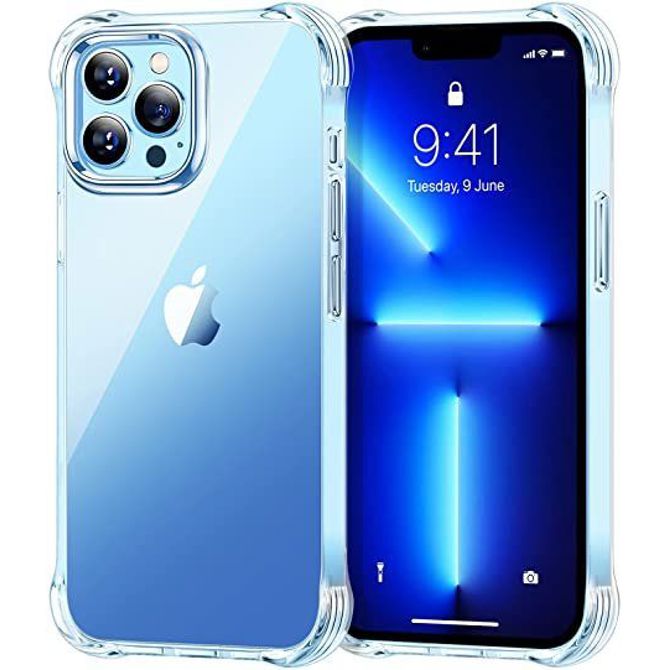 Silikonski ovitek ANTISHOCK za iPhone 13 Pro Max - prozoren 2