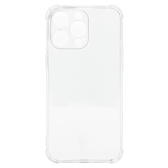 Silikonski ovitek ANTISHOCK za iPhone 16e / iPhone 17e - prozoren 2