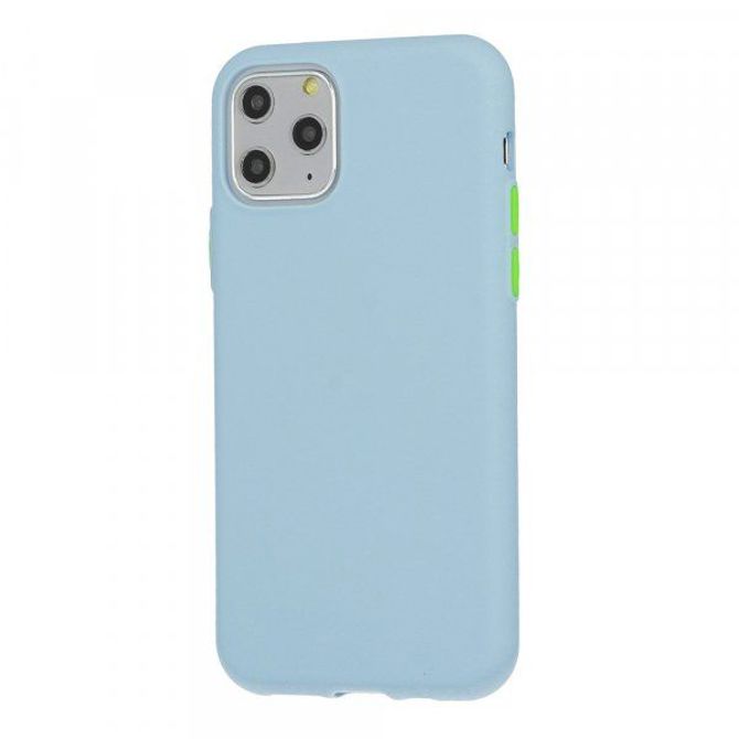 Silikonski ovitek NEON za Samsung Galaxy S21 G991 - moder 2