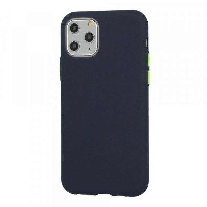 Silikonski ovitek NEON za Samsung Galaxy S21 Plus G996 - temno moder 3