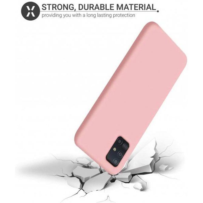 Silikonski ovitek za iPhone SE 2020 / iPhone 7 / iPhone 8 - mat roza 3