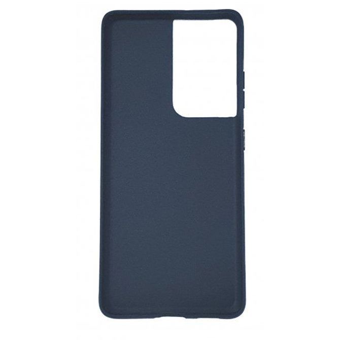 Silikonski ovitek za Samsung Galaxy S21 Ultra G998 - mat črn 2